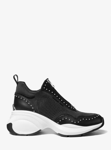 MK Basket Zuma cloutée en mélange de matières - Michael Kors - MICHAEL Michael Kors - Modalova