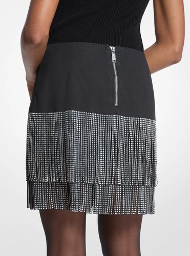 MK Mini-jupe à franges cloutées - Michael Kors - MICHAEL Michael Kors - Modalova