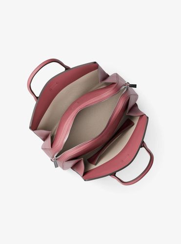 MK Sac Laila de taille moyenne en cuir - Michael Kors - MICHAEL Michael Kors - Modalova