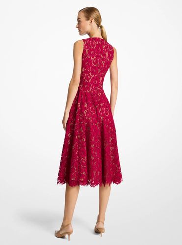 MK Robe de bal à dentelle fleurie en mélange de coton - Michael Kors - MICHAEL KORS COLLECTION - Modalova