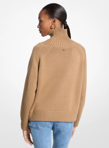 MK Pull à col roulé en laine - Michael Kors - MICHAEL Michael Kors - Modalova