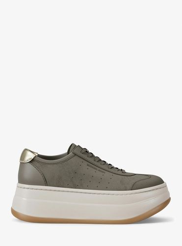MK Basket Hayes en cuir à semelle compensée - Michael Kors - MICHAEL Michael Kors - Modalova