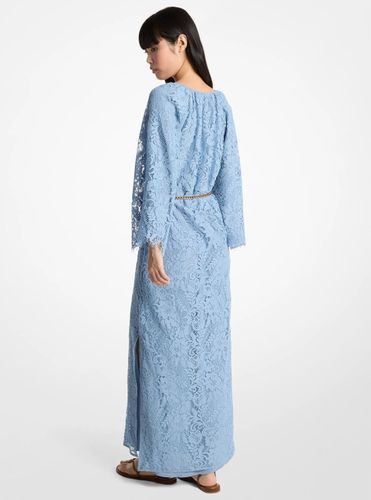 MK Caftan en dentelle cordée fleurie - Michael Kors - MICHAEL Michael Kors - Modalova