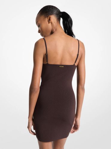MK Robe caraco en tricot extensible - Michael Kors - MICHAEL Michael Kors - Modalova
