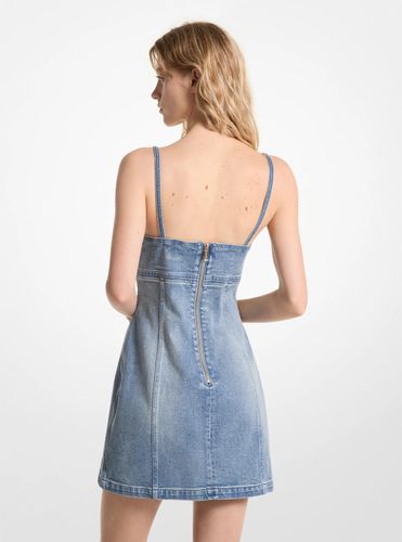 MK Mini-robe en denim extensible - Michael Kors - MICHAEL Michael Kors - Modalova