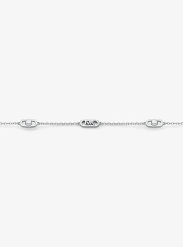 MK Petit collier à maillons Astor, en sterling plaqué en métal précieux - Michael Kors - Modalova