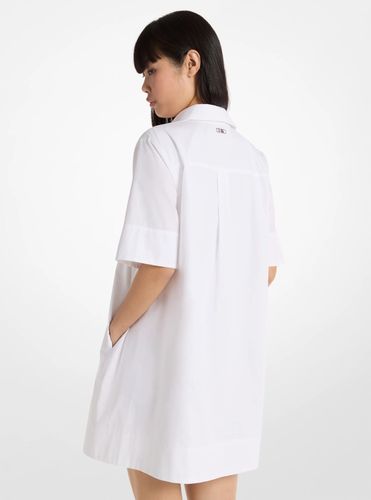 MK Robe chemise en popeline de coton - Michael Kors - MICHAEL Michael Kors - Modalova