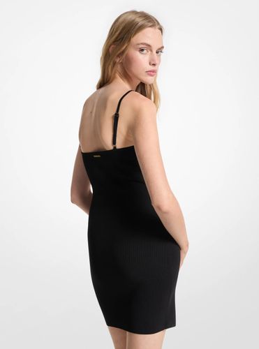 MK Robe caraco en tricot extensible - Michael Kors - MICHAEL Michael Kors - Modalova