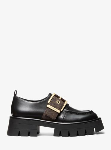 MK Mocassin Colby en cuir avec bride à logo Signature - Michael Kors - MICHAEL Michael Kors - Modalova