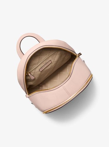 MK Sac à dos Rhea de taille moyenne en cuir grainé - Michael Kors - Michael Kors Outlet - Modalova