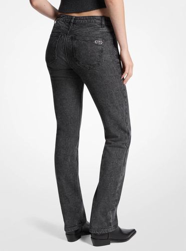 MK Jean cigarette en denim extensible - Michael Kors - MICHAEL Michael Kors - Modalova