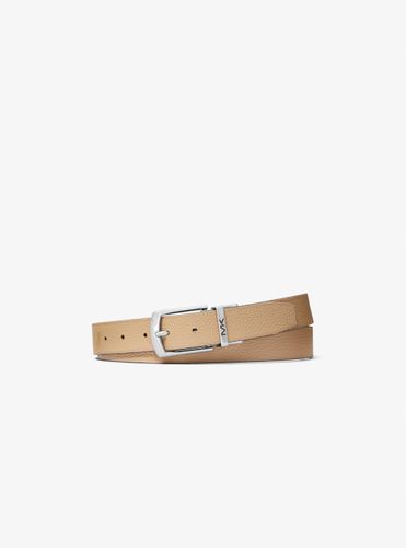 MK Ceinture réversible en cuir grainé - Michael Kors - Michael Kors Mens - Modalova