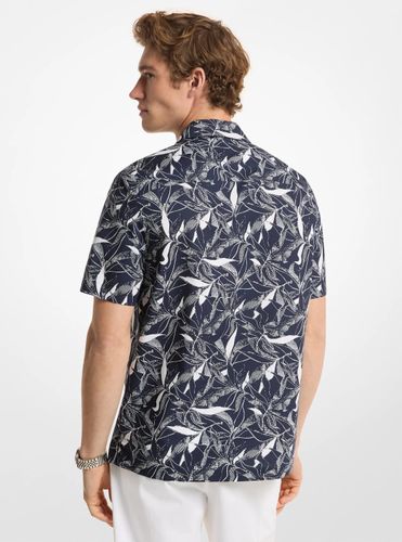 MK Chemise en coton mélangé à imprimé floral - Michael Kors - Michael Kors Mens - Modalova