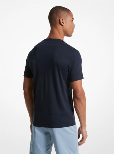 MK T-shirt ras du cou en coton - Michael Kors - Michael Kors Mens - Modalova