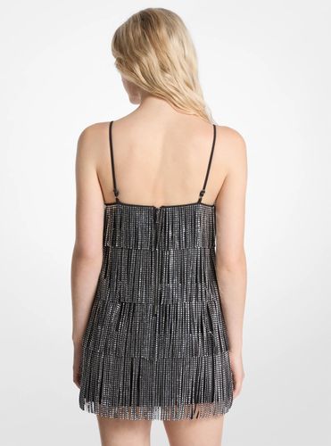 MK Robe à bretelles et à franges cloutées - Michael Kors - MICHAEL Michael Kors - Modalova