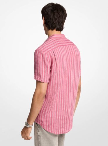 MK Chemise rayée en lin - Michael Kors - Michael Kors Mens - Modalova