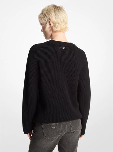 MK Pull en laine côtelée - Michael Kors - MICHAEL Michael Kors - Modalova