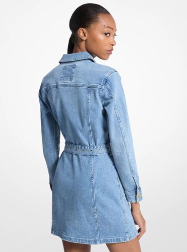 MK Mini-robe en jean à ceinture - Michael Kors - MICHAEL Michael Kors - Modalova