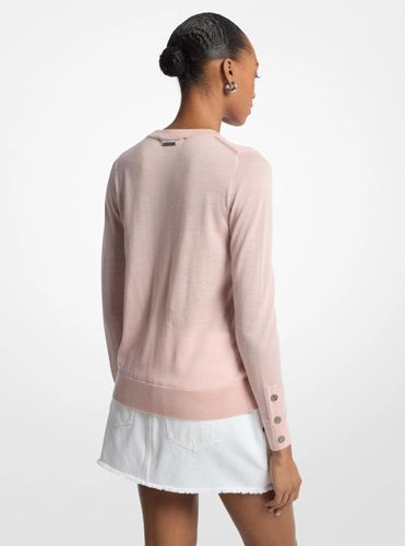 MK Pull en laine mérinos - Michael Kors - MICHAEL Michael Kors - Modalova