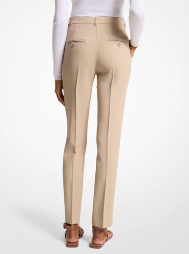 MK Pantalons Samantha en double crêpe sablé - Michael Kors - MICHAEL KORS COLLECTION - Modalova