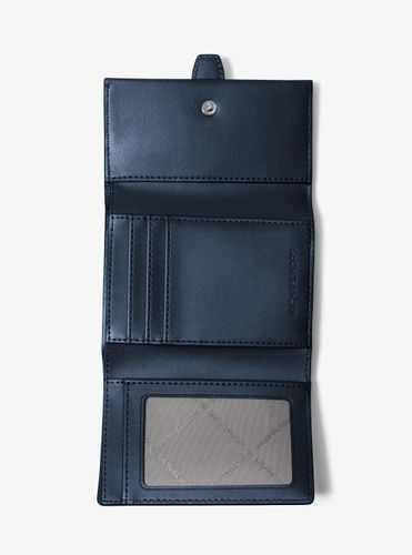 MK Portefeuille Greenwich à trois volets de taille moyenne en cuir - Michael Kors - Michael Kors Outlet - Modalova