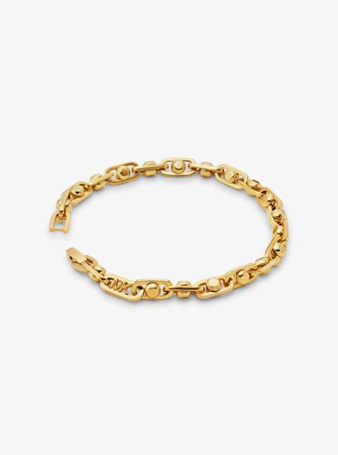 MK Bracelet Astor à maillons en laiton plaqué en métal précieux - Michael Kors - Modalova