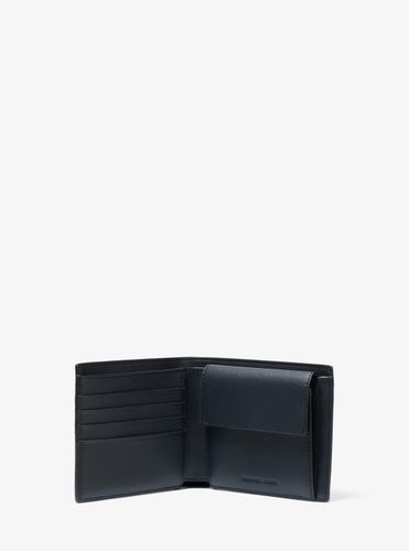 MK Portefeuille compact Greyson à logo avec compartiment à monnaie - Michael Kors - Michael Kors Mens - Modalova
