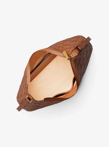 MK Sac porté épaule Nolita de taille moyenne en cuir grainé - Michael Kors - MICHAEL Michael Kors - Modalova