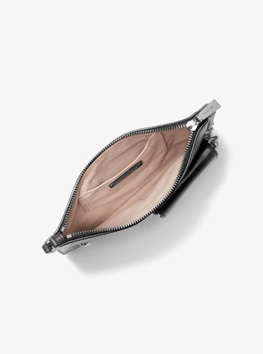 MK Grande pochette à sangle zippée Jet Set convertible en cuir - Michael Kors - MICHAEL Michael Kors - Modalova