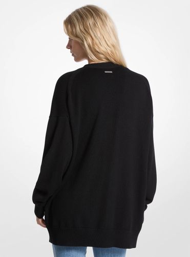 MK Cardigan surdimensionné en laine - Michael Kors - MICHAEL Michael Kors - Modalova