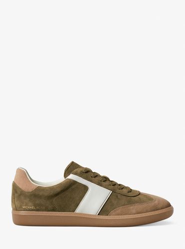 MK Basket Jovie en daim à couleurs contrastées - Michael Kors - MICHAEL Michael Kors - Modalova