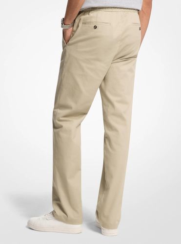 MK Pantalon à cordon en coton extensible - Michael Kors - Michael Kors Mens - Modalova