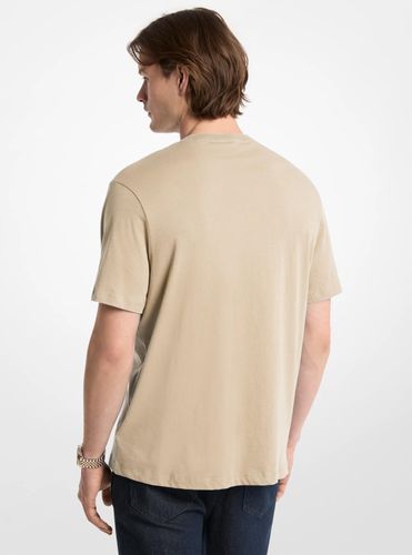 MK T-shirt en jersey de coton avec logo - Michael Kors - Michael Kors Mens - Modalova