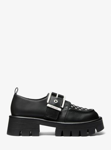 MK Mocassin Colby en cuir à œillets - Michael Kors - MICHAEL Michael Kors - Modalova