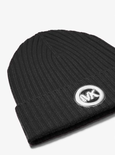 MK Bonnet en laine côtelée - Michael Kors - MICHAEL Michael Kors - Modalova