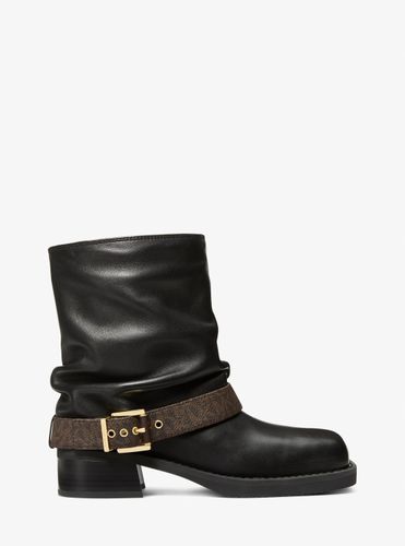 MK Bottine Colby en cuir et à logo Signature - Michael Kors - MICHAEL Michael Kors - Modalova