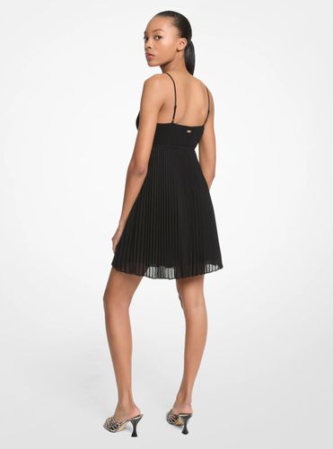 MK Robe à bretelles plissée - Michael Kors - MICHAEL Michael Kors - Modalova