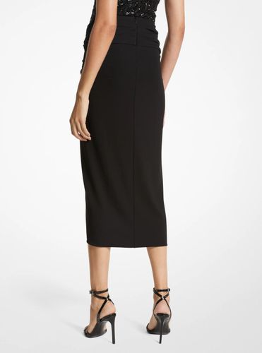 MK Jupe sarong en jersey mat - Michael Kors - MICHAEL KORS COLLECTION - Modalova