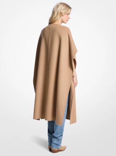 MK Cape en laine mélangée double face - Michael Kors - MICHAEL Michael Kors - Modalova