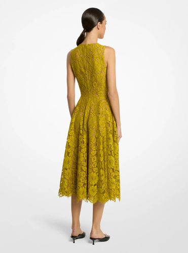 MK Robe de bal à dentelle fleurie en mélange de coton - Michael Kors - MICHAEL KORS COLLECTION - Modalova