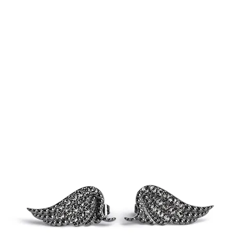 Boucles D'oreilles Rock Shiny Black - Zadig & Voltaire - Modalova