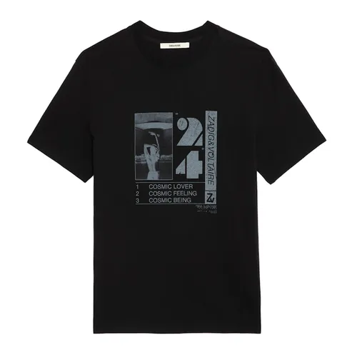 T-shirt Ted Photoprint Noir - Taille S - Zadig & Voltaire - Modalova