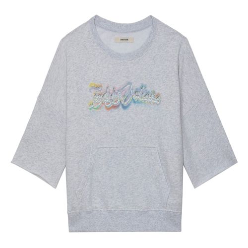 Sweatshirt Kaly Gris Chine Clair - Taille XS - Zadig & Voltaire - Modalova