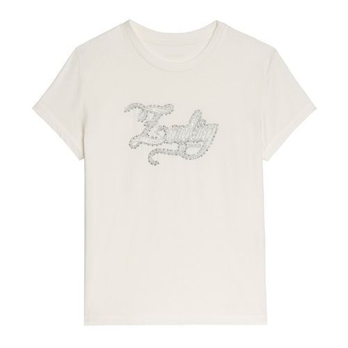 T-shirt Walk Ecru - Taille XS - Zadig & Voltaire - Modalova