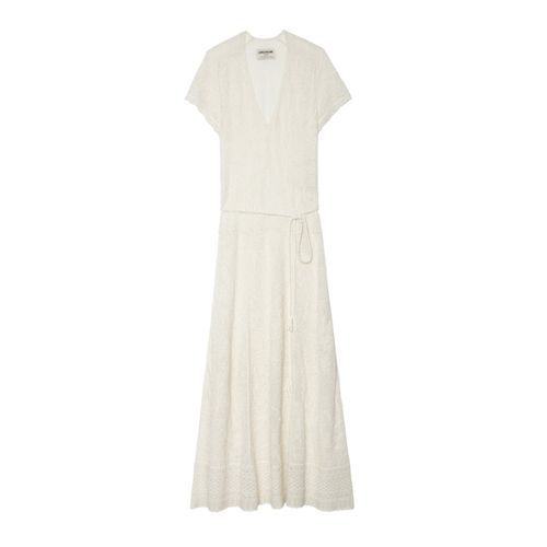 Robe Melody Ecru - Taille L - Femme - Zadig&Voltaire - Modalova
