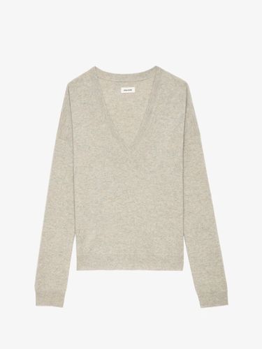 Pull Vivi Patch 100% Cachemire Geology - Taille S - Zadig & Voltaire - Modalova