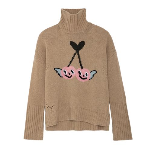 Pull Alma 100% Laine Merinos Nut - Taille XS - Zadig & Voltaire - Modalova