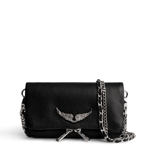 Pochette Rock Nano Swing Your Wings Noir Silver - Zadig & Voltaire - Modalova