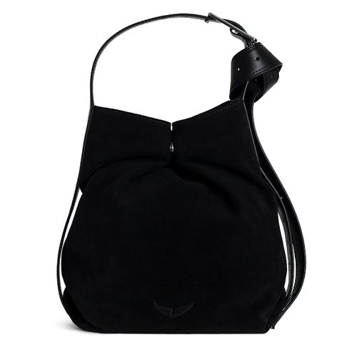 Sac Le Cecilia Hobo Noir - Femme - Zadig & Voltaire - Modalova