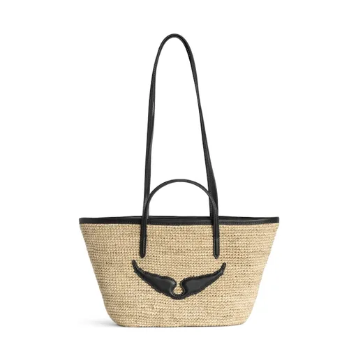 Sac Mini Wings Panier Noir - Femme - Zadig & Voltaire - Modalova